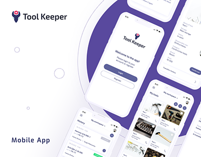 Tool Keeper | mobile app | design | UX/UI