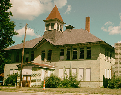 Abandoned Michigan School