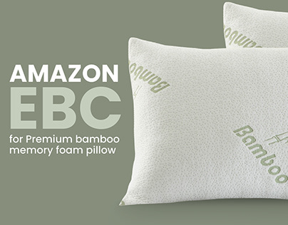 Amazon EBC for Premium Bamboo Memory Foam Pillow