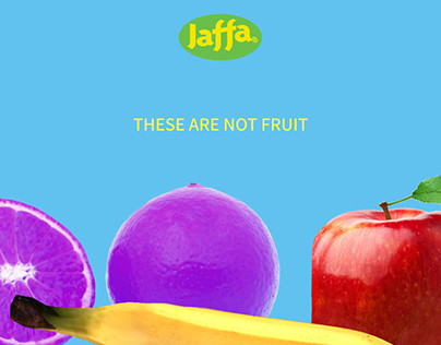 These Are Not Fruit-Poster design series