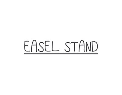 Easel Stand Design