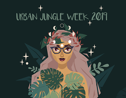 Urban Jungle Week Art challenge 2019