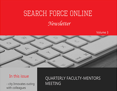 Search Force Online :  Newsletter Templates