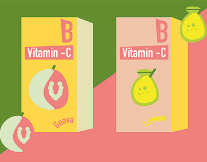 B Vitamin -C Package Design