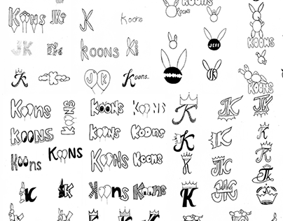 Jeff Koons Logo Design