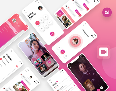 Zoom Video Call Chat Mobile App Redesign Challenge