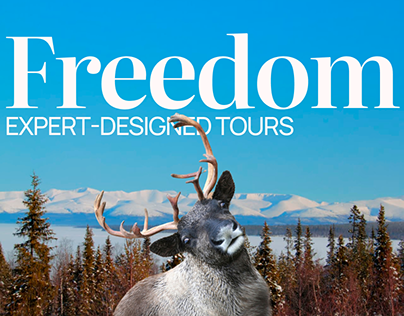 Expert-designed tours «Freedom» website