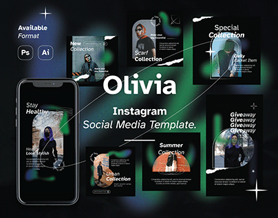 Olivia - Instagram Template