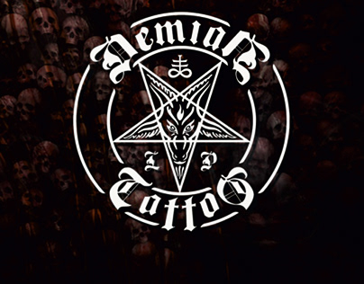 Logo and Poster for Demian Tatoo