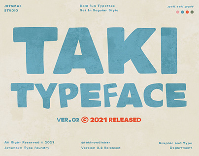 TAKI Typeface