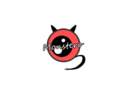 monstero mascot logo