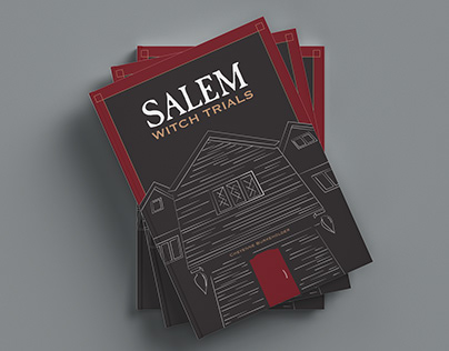 Salem Witch Trials Book Design