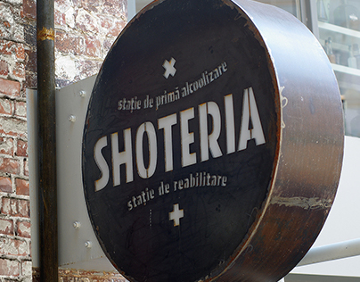 Shoteria : alcohol & rehab station — Visual Identity