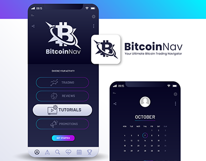 BitcoinNav | Logo Identity