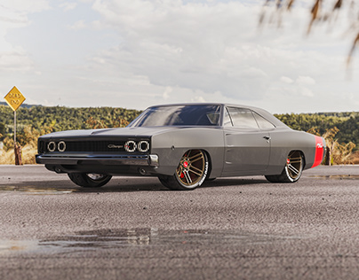 Project thumbnail - Dodge Charger 1968 | Full CGI