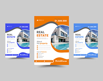 Real-estate flyer modern template