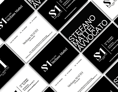 Mattei Stefano - Rebrand and Business Card