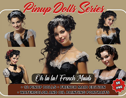 Pinup Dolls French Maids Edition