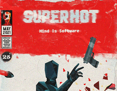 Superhot Comic Book Cover