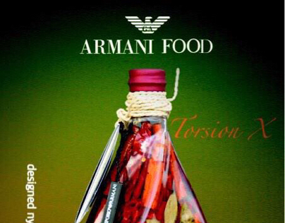 ARMANI FOOD poster