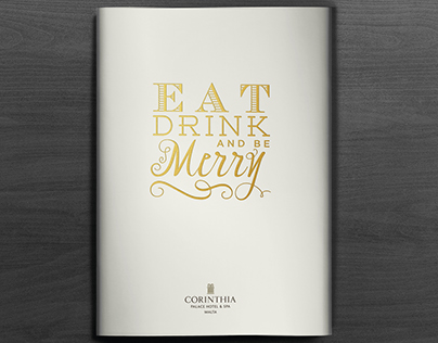 Corinthia Christmas Promotional Material