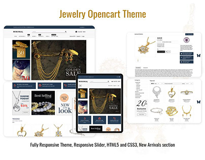 Jewelry eCommerce Opencart Themes