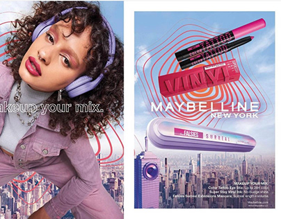 MAYBELLINE make up your mix campaign
