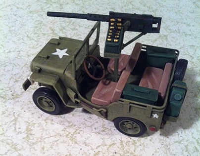 Pinewood Derby "Willey" Jeep