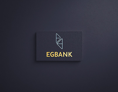 EG BANK logo redesign