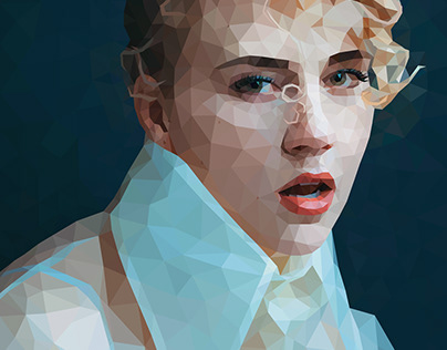 Vector Low Poly Portraits