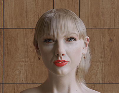 Taylor Swift Likeness CG Portrait