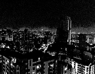 Mi ciudad en la noche