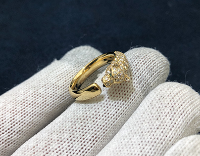 Panthère de Cartier ring 18k yellow gold