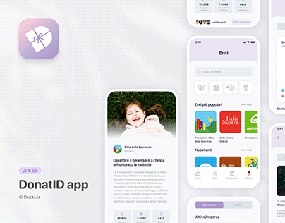 Mobile App Design | DonatID