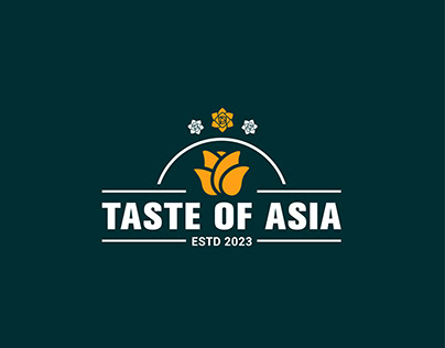 TASTE OF ASIA®️ Brand Logo Design with Identity