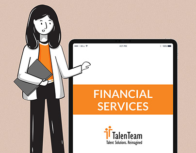 Financial Services Comic Strips for TalenTeam