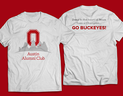 Shirts for the Austin Alumni Group for Ohio State