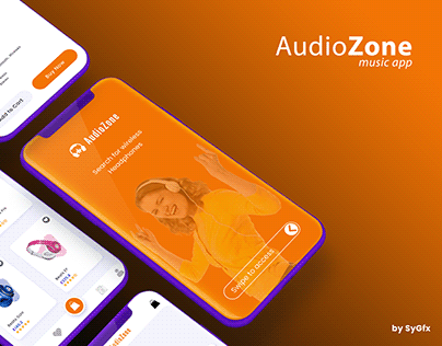 AudioZone Music App by Sygfx