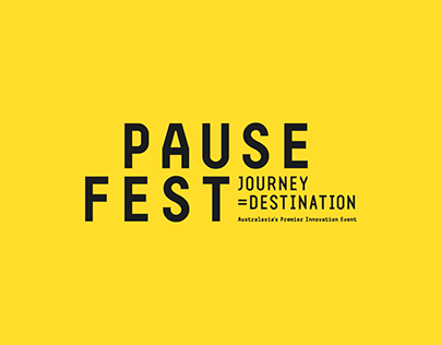 Pause Fest 2018 Event Branding