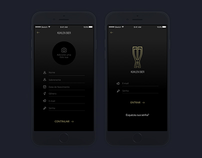 Kuhlen Bier App - Creation, UI Design, IA