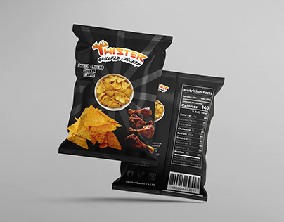Twister Chips Pakaging Design