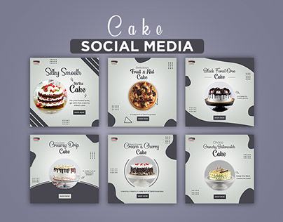 Cake Social Media Post Design