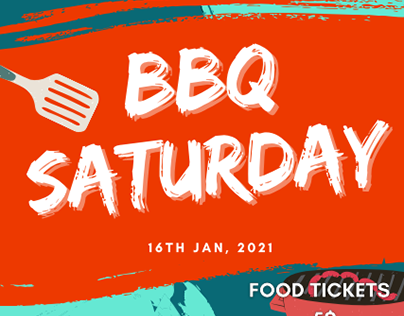 Template Design for a BBQ Event