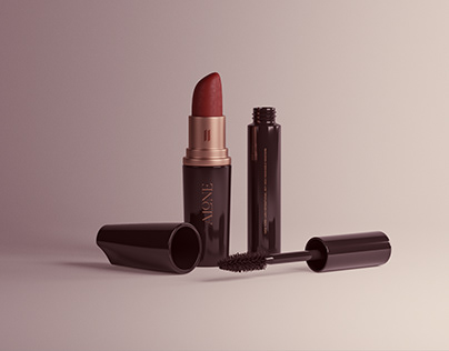 Lipstick + Mascara Mockup