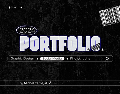 PORTFOLIO | GRAPHIC DESIGNER 2024 | Michel Carbajal
