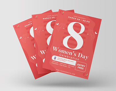 Womens Day Flyer | Design by The Raihan Riad
