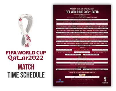 FIFA World Cup 2022-Qatar Match Time Schedule