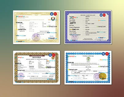 Belgium,Belarus,Belize certificate templates
