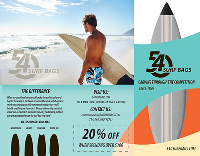 540 Surf Bags - Brochure