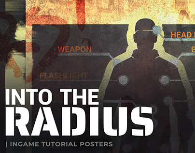 INTO THE RADIUS VR | Tutorial posters